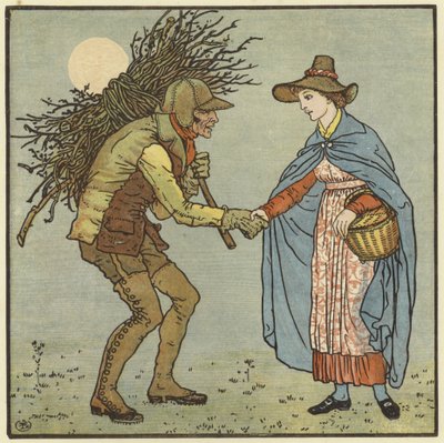 One Misty, Moisty Morning by Walter Crane